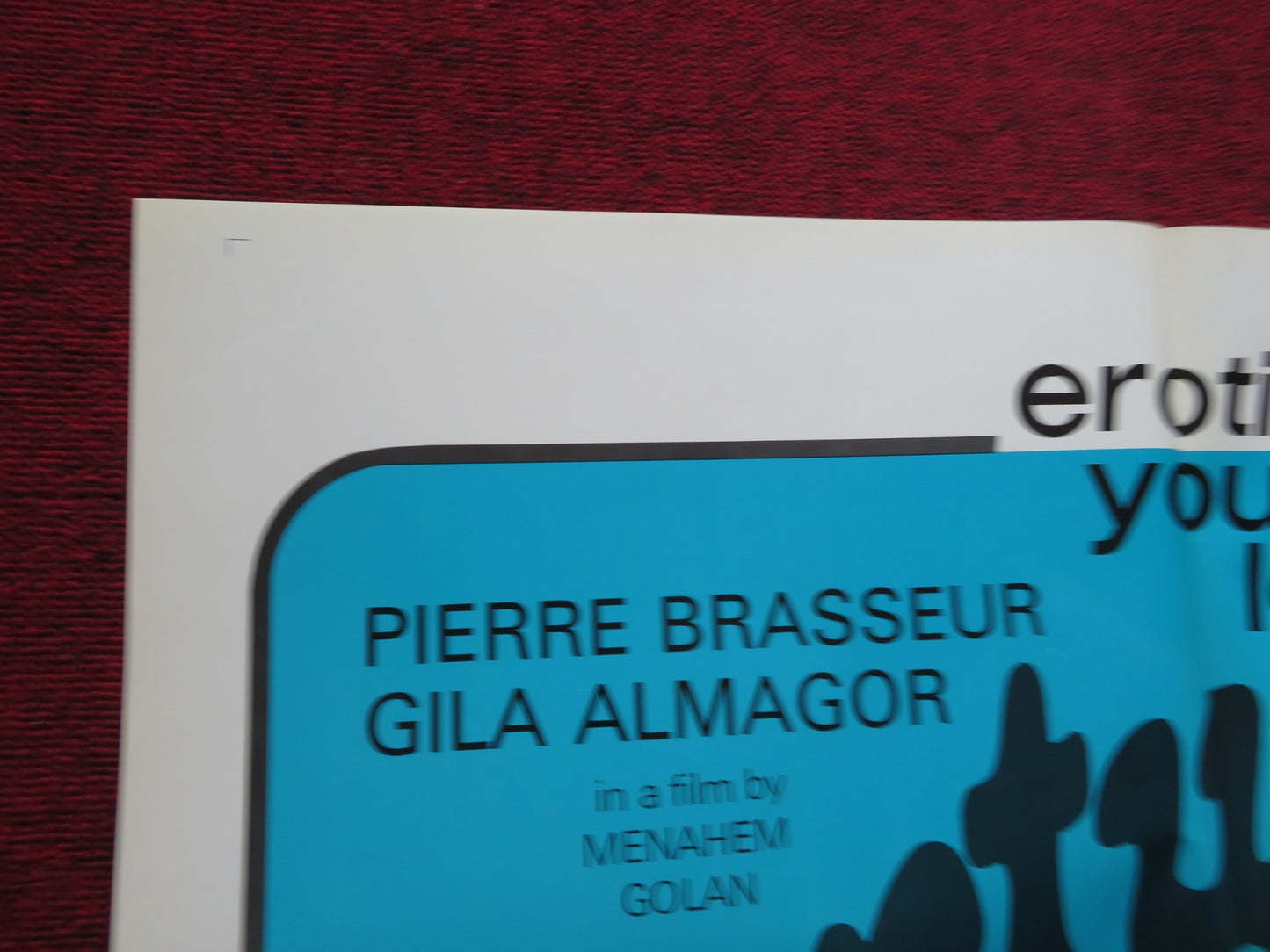 FORTUNA FOLDED US ONE SHEET POSTER AHUVA GOREN GILA ALGAMOR 1969 - Rendezvous Cinema