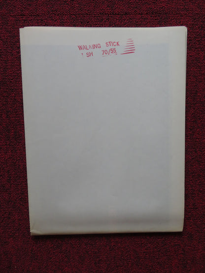 THE WALKING STICK FOLDED US ONE SHEET POSTER DAVID HEMMINGS SAMANTHA EGGAR 1970 - Rendezvous Cinema