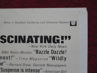 COLOSSUS: THE FORBIN PROJECT FOLDED US ONE SHEET POSTER ERIC BRAEDEN 1970 - Rendezvous Cinema