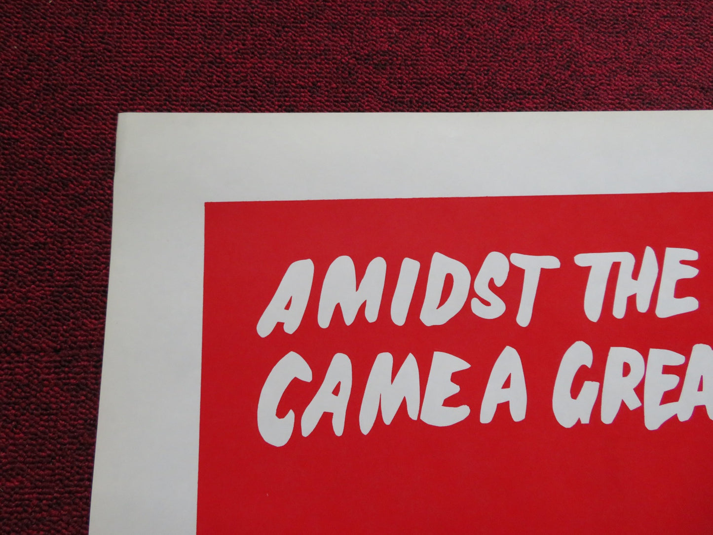 THE FLAMING YEARS FOLDED US ONE SHEET POSTER BORIS ANDREYEV SERGEI LUKYANOV 1965 - Rendezvous Cinema