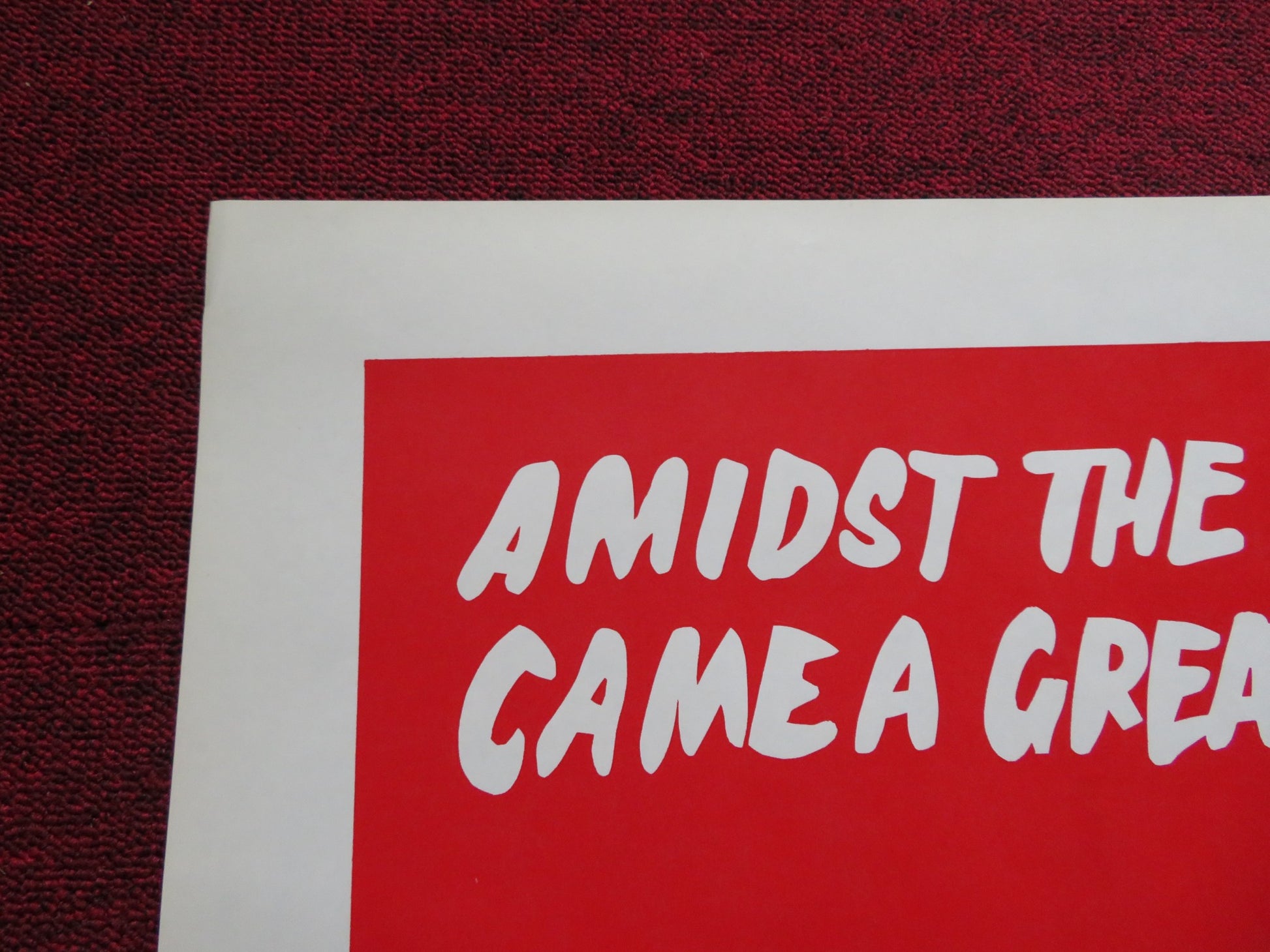 THE FLAMING YEARS FOLDED US ONE SHEET POSTER BORIS ANDREYEV SERGEI LUKYANOV 1965 - Rendezvous Cinema