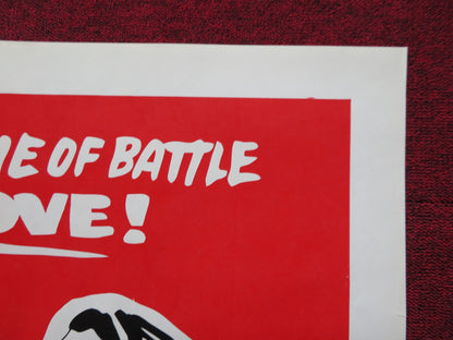 THE FLAMING YEARS FOLDED US ONE SHEET POSTER BORIS ANDREYEV SERGEI LUKYANOV 1965 - Rendezvous Cinema