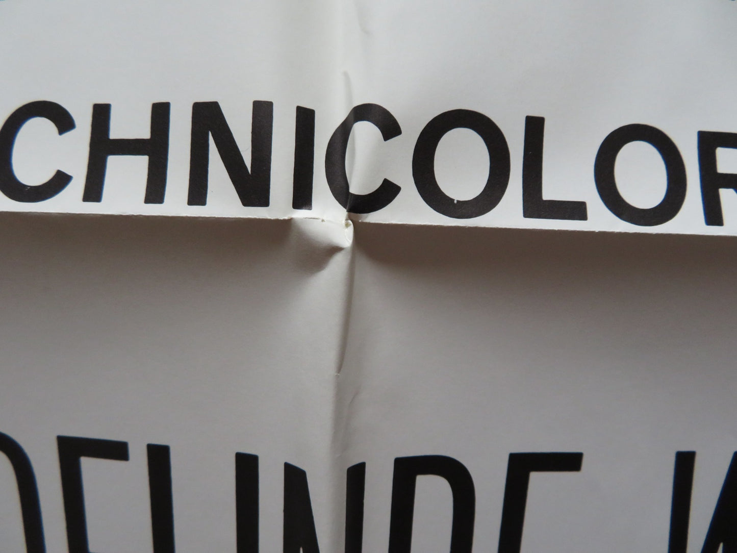 THE MAN OUTSIDE FOLDED US ONE SHEET POSTER VAN HEFLIN PETER VAUGHAN 1968 - Rendezvous Cinema