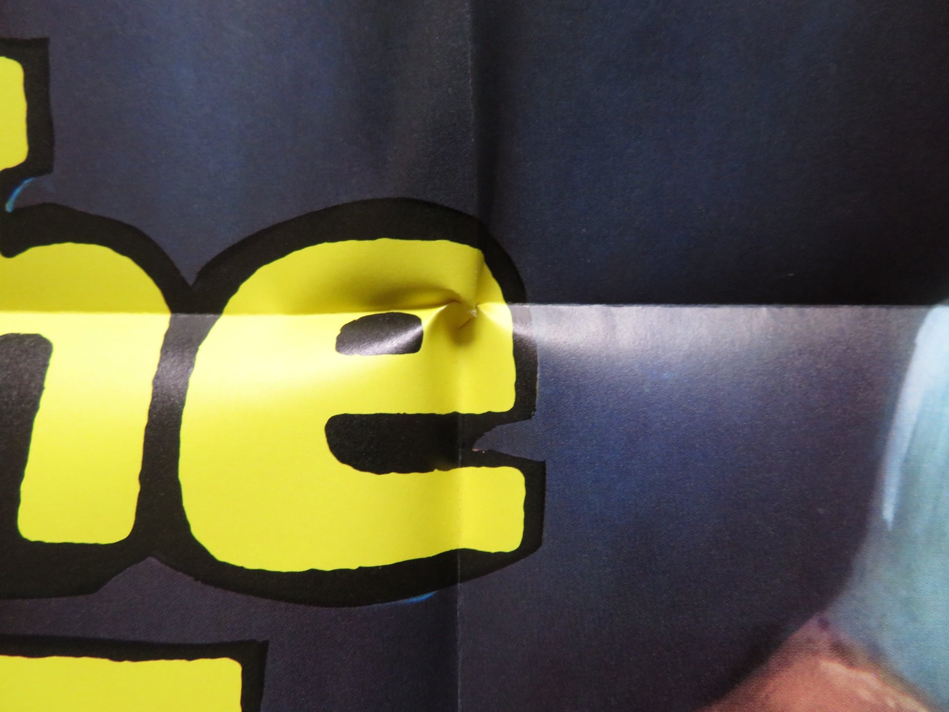 THE MAN OUTSIDE FOLDED US ONE SHEET POSTER VAN HEFLIN PETER VAUGHAN 1968 - Rendezvous Cinema