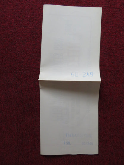 THE MAN OUTSIDE FOLDED US ONE SHEET POSTER VAN HEFLIN PETER VAUGHAN 1968 - Rendezvous Cinema