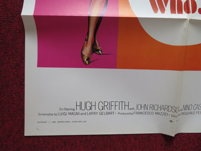 ON MY WAY TO THE CRUSADES, I MET A GIRL WHO... FOLDED US ONE SHEET POSTER 1969 - Rendezvous Cinema