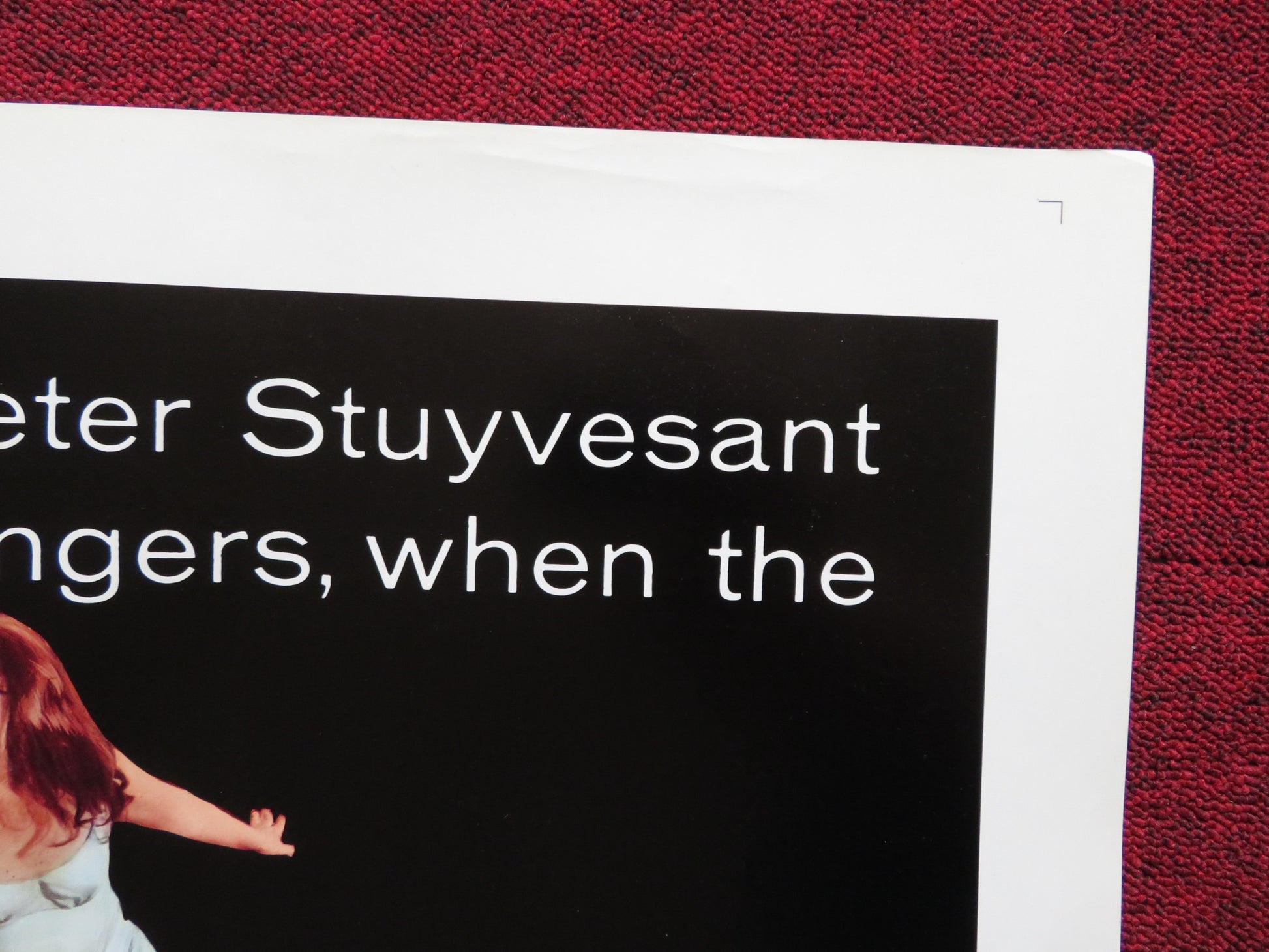 ANGEL, ANGEL DOWN WE GO FOLDED US ONE SHEET POSTER JENNIFER JONES 1969 - Rendezvous Cinema