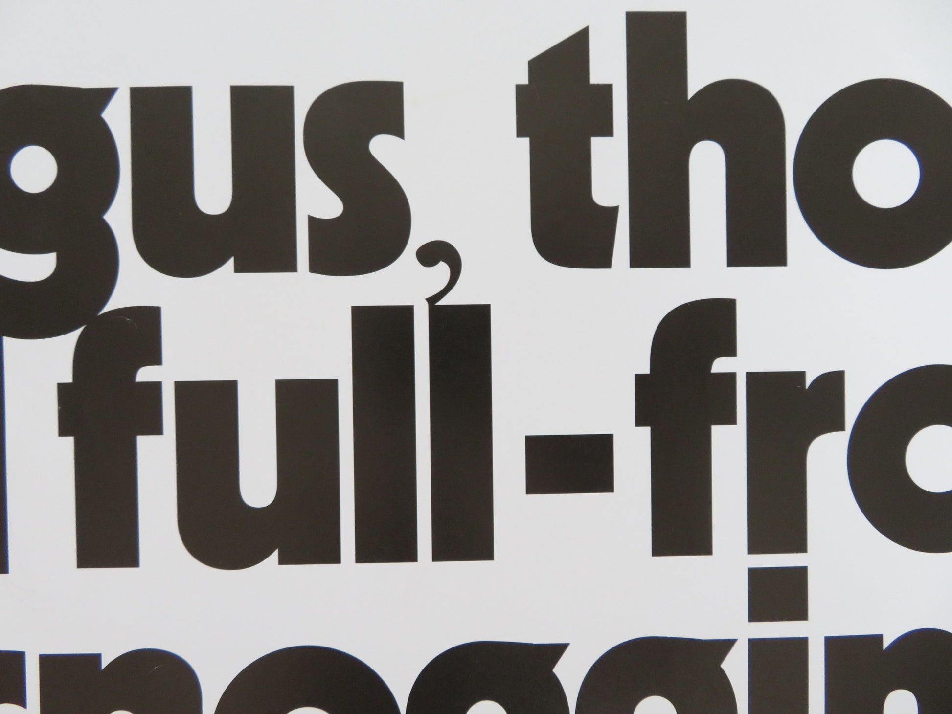 ANGUS, THONGS AND FULL-FRONTAL SNOGGING - B UK QUAD (30"x 40") ROLLED POSTER '08 - Rendezvous Cinema