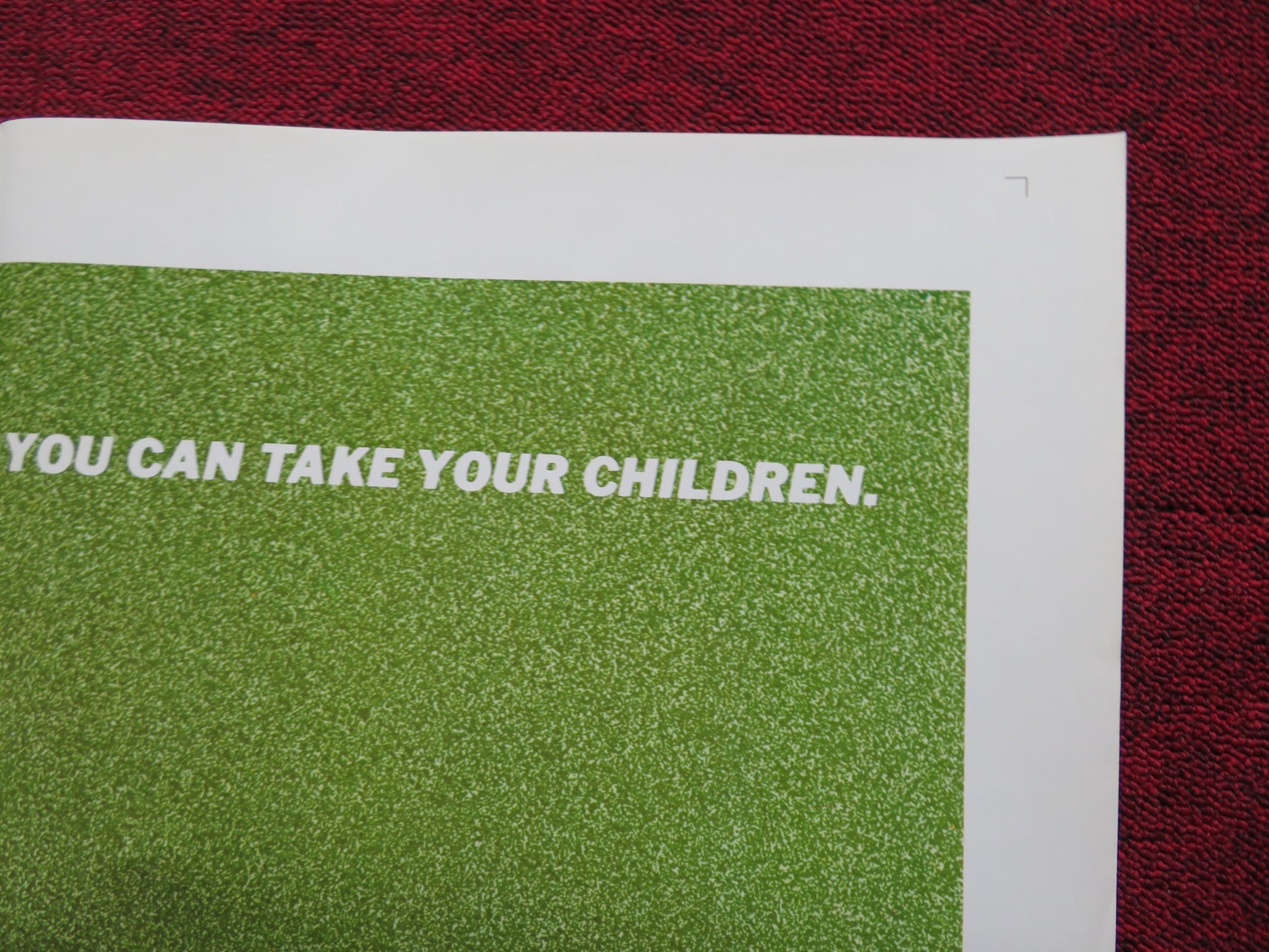 THE WILD CHILD FOLDED US ONE SHEET POSTER JEAN-PIERRE CARGOL 1970 - Rendezvous Cinema