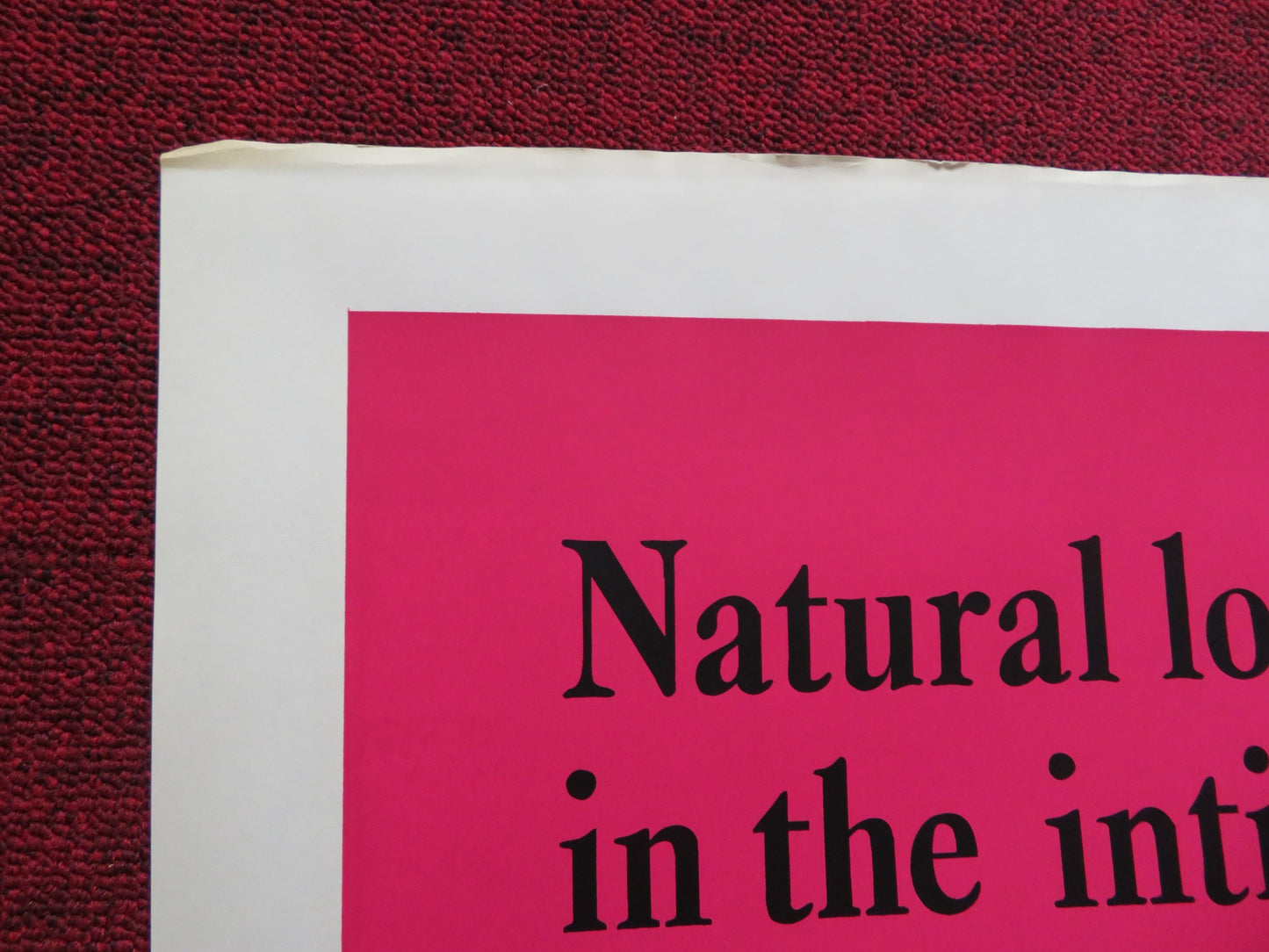 LE MARIAGE PARFAIT FOLDED US ONE SHEET POSTER FRANK NOSSACK INGRID BACK 1970 - Rendezvous Cinema