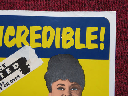 PRIMITIVE LONDON FOLDED US ONE SHEET POSTER DAVID GELL MACDONALD HOBLEY 1970 - Rendezvous Cinema