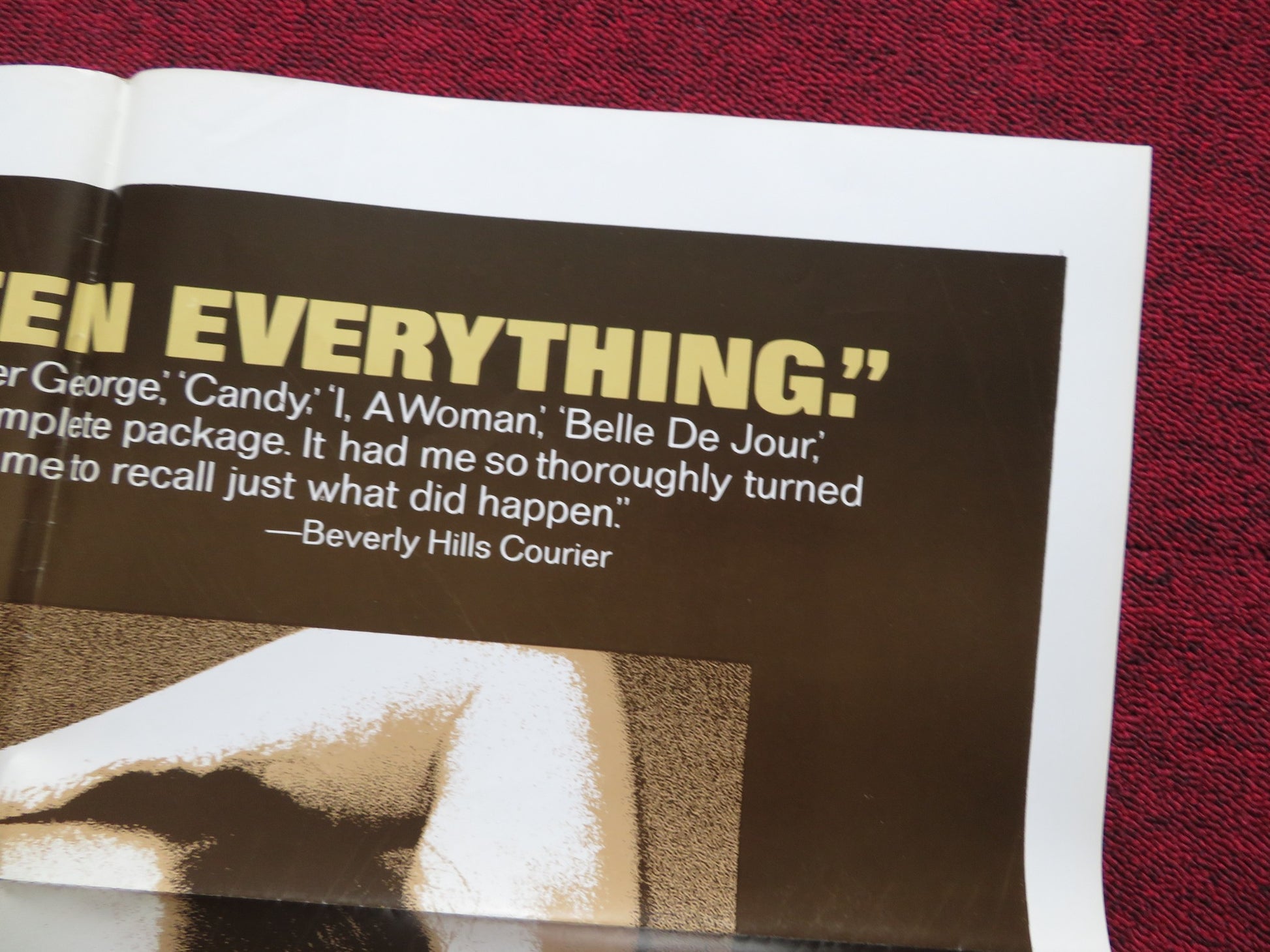 TO INGRID, MY LOVE, LISA FOLDED US ONE SHEET POSTER GUNILLA IVANSSON 1970 - Rendezvous Cinema