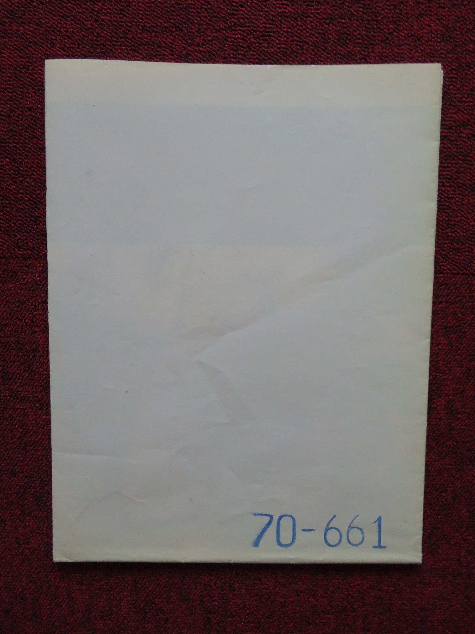 TO INGRID, MY LOVE, LISA FOLDED US ONE SHEET POSTER GUNILLA IVANSSON 1970 - Rendezvous Cinema