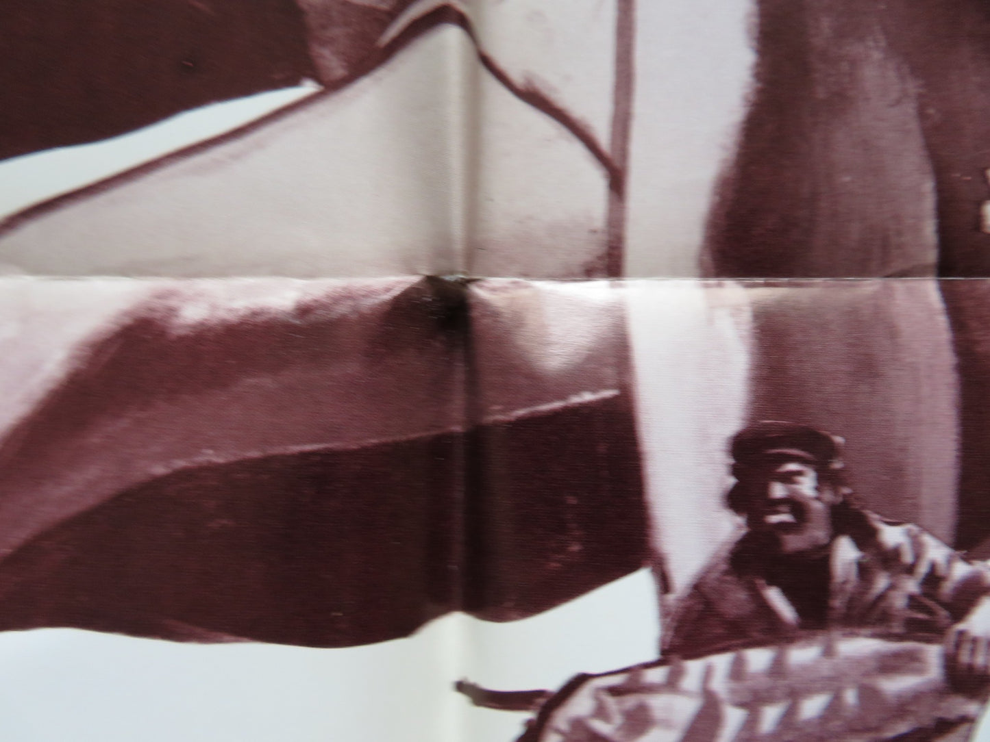 EXPLOSION FOLDED US ONE SHEET POSTER DON STROUD GORDON THOMSON 1970 - Rendezvous Cinema