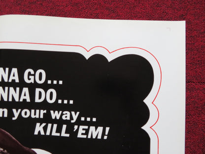 EXPLOSION FOLDED US ONE SHEET POSTER DON STROUD GORDON THOMSON 1970 - Rendezvous Cinema