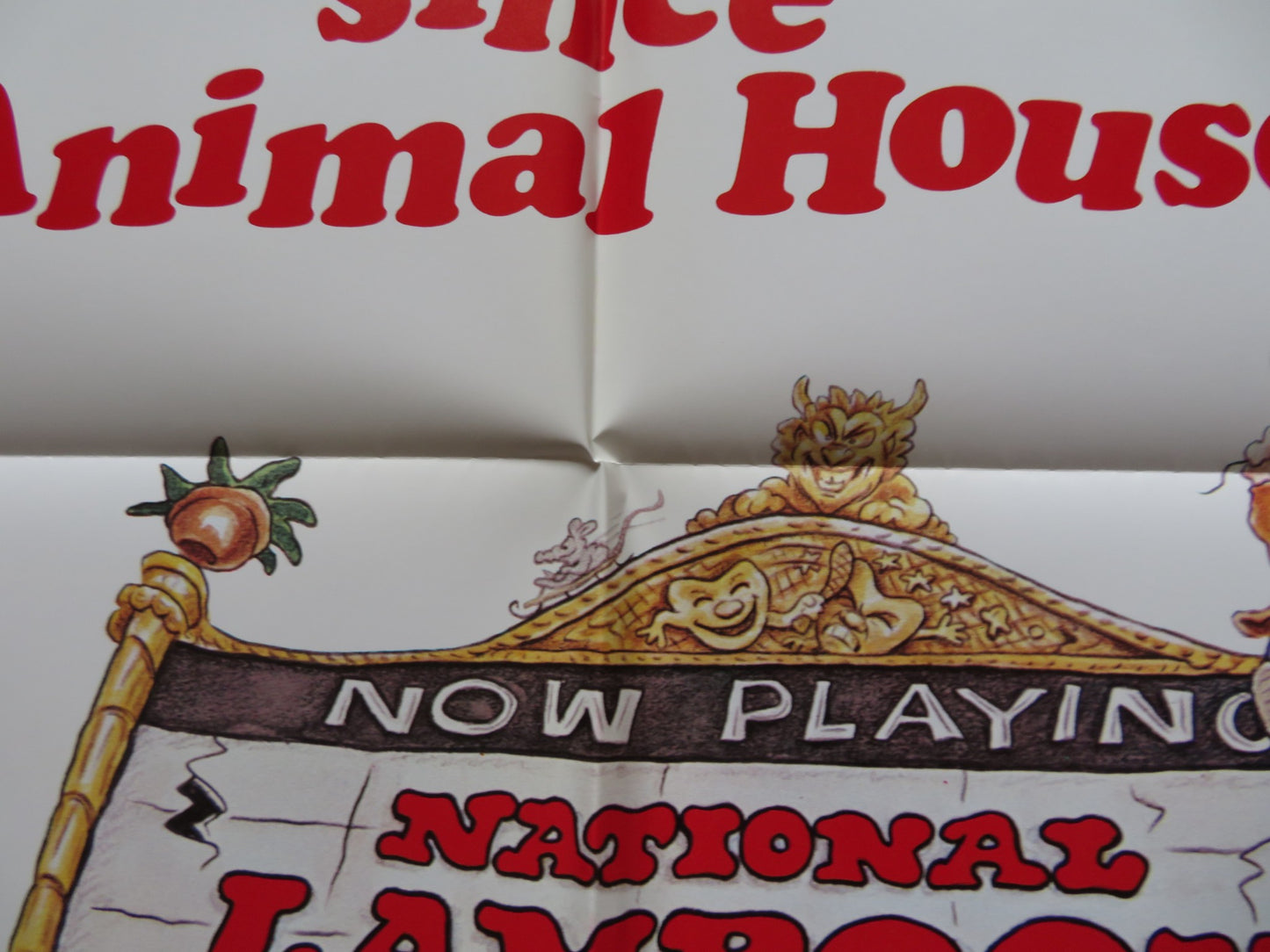 NATIONAL LAMPOON'S MOVIE MADNESS FOLDED US ONE SHEET POSTER PETER RIEGERT 1982 - Rendezvous Cinema