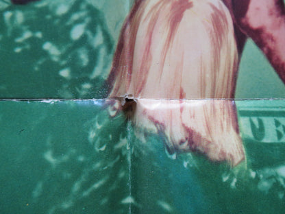 MONEY MONEY MONEY FOLDED US ONE SHEET POSTER LINO VENTURA JACQUES BREL 1973 - Rendezvous Cinema