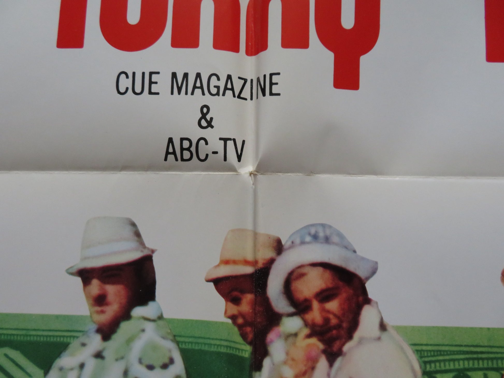 MONEY MONEY MONEY FOLDED US ONE SHEET POSTER LINO VENTURA JACQUES BREL 1973 - Rendezvous Cinema