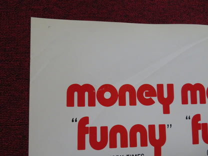 MONEY MONEY MONEY FOLDED US ONE SHEET POSTER LINO VENTURA JACQUES BREL 1973 - Rendezvous Cinema