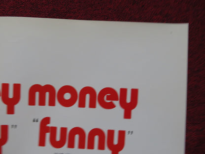 MONEY MONEY MONEY FOLDED US ONE SHEET POSTER LINO VENTURA JACQUES BREL 1973 - Rendezvous Cinema