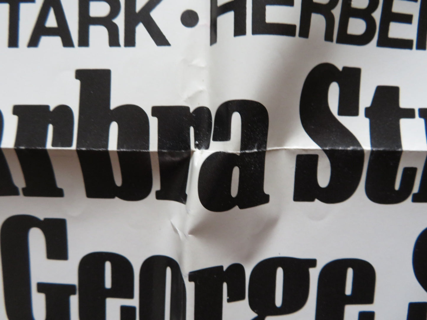 THE OWL AND THE PUSSYCAT FOLDED US ONE SHEET POSTER BARBRA STRIESAND 1973 - Rendezvous Cinema