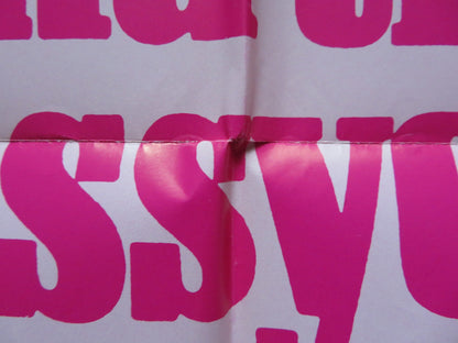 THE OWL AND THE PUSSYCAT FOLDED US ONE SHEET POSTER BARBRA STRIESAND 1973 - Rendezvous Cinema