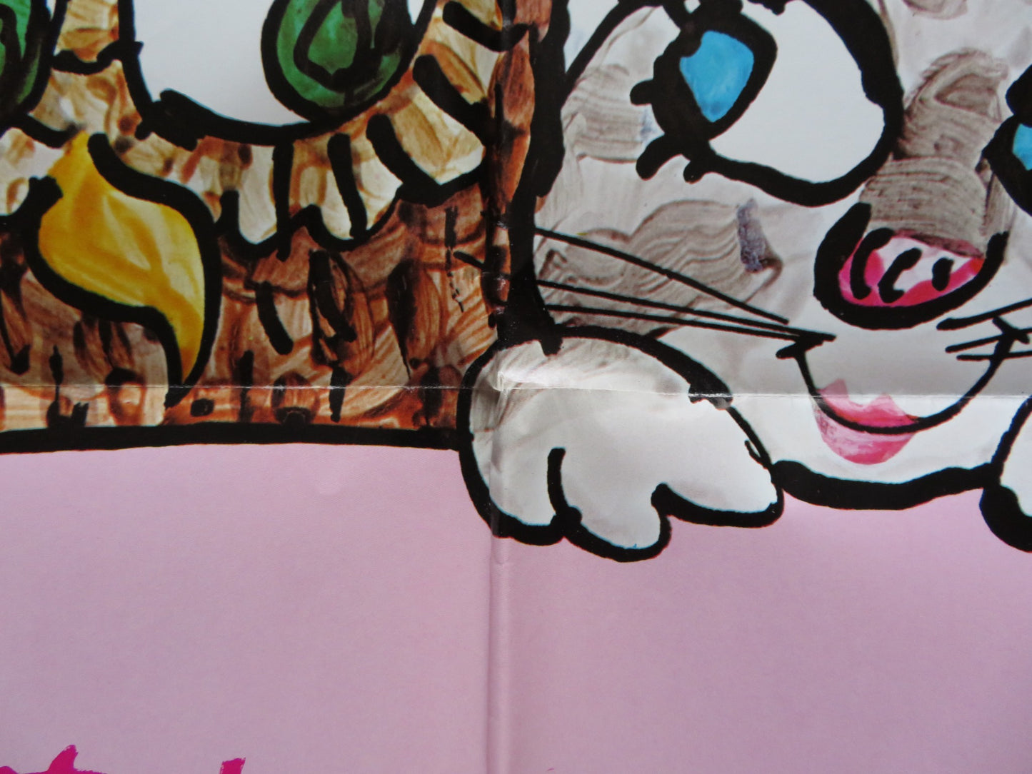 THE OWL AND THE PUSSYCAT FOLDED US ONE SHEET POSTER BARBRA STRIESAND 1973 - Rendezvous Cinema