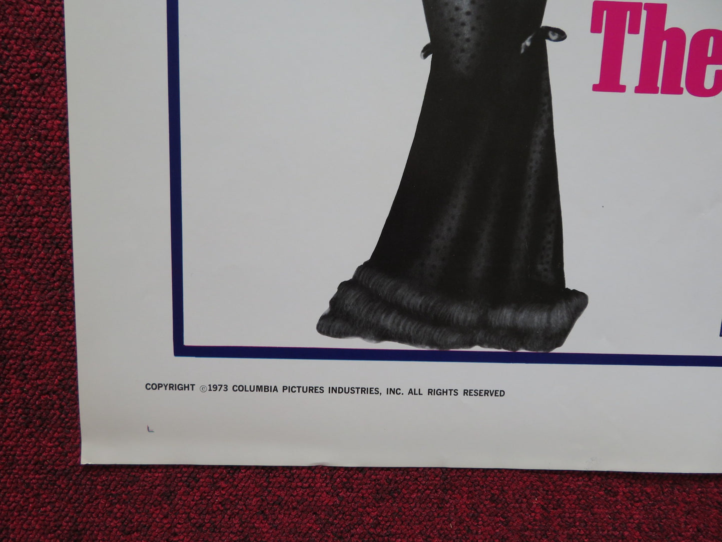 THE OWL AND THE PUSSYCAT FOLDED US ONE SHEET POSTER BARBRA STRIESAND 1973 - Rendezvous Cinema