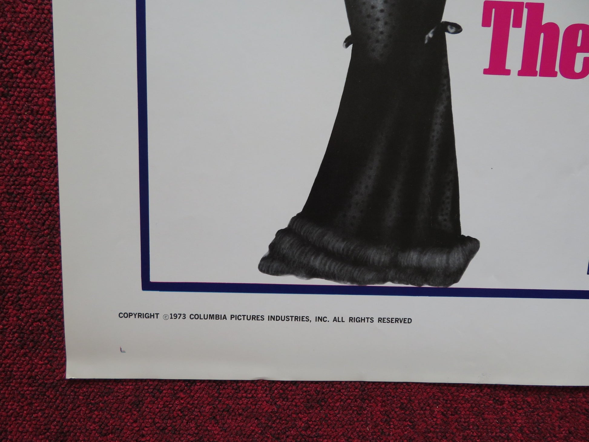 THE OWL AND THE PUSSYCAT FOLDED US ONE SHEET POSTER BARBRA STRIESAND 1973 - Rendezvous Cinema