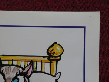 THE OWL AND THE PUSSYCAT FOLDED US ONE SHEET POSTER BARBRA STRIESAND 1973 - Rendezvous Cinema