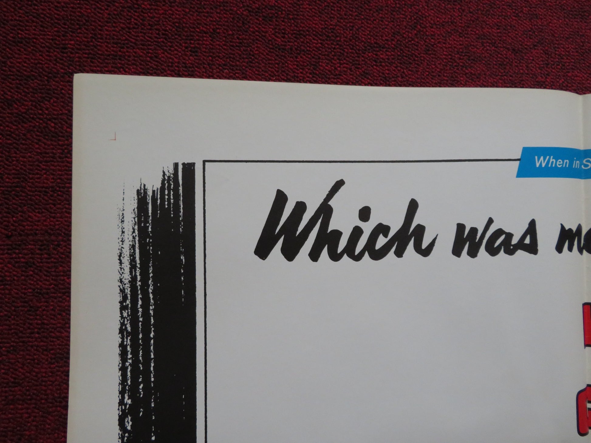 THE CHAMPAGNE MURDERS FOLDED US ONE SHEET POSTER ANTHONY PERKINS M. RONET 1967 - Rendezvous Cinema