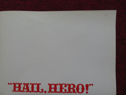 HAIL, HERO FOLDED US ONE SHEET POSTER ARTHUR KENNEDY TERESA WRIGHT 1969 - Rendezvous Cinema