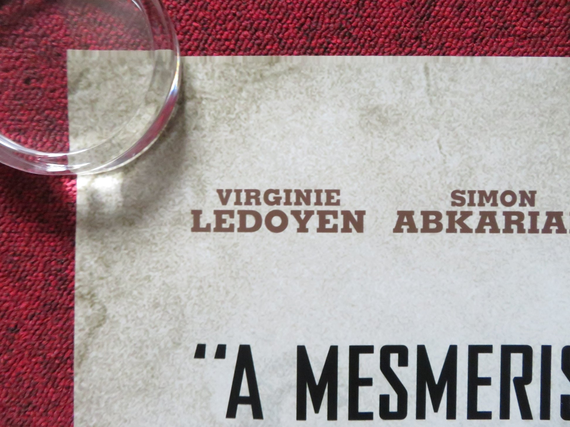 ARMY OF CRIME UK QUAD ROLLED POSTER SIMON ABKARIAN 2009 - Rendezvous Cinema