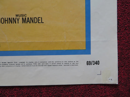 SOME KIND OF A NUT FOLDED US ONE SHEET POSTER DICK VAN DYKE ANGIE DICKINSON 1969 - Rendezvous Cinema