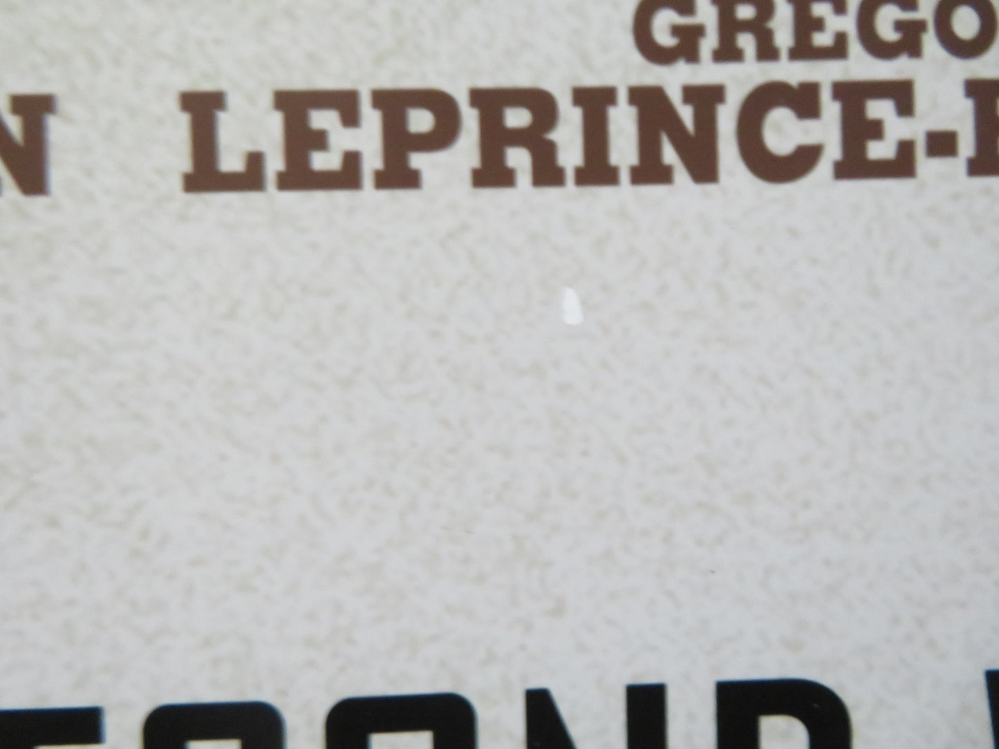 ARMY OF CRIME UK QUAD ROLLED POSTER SIMON ABKARIAN 2009 - Rendezvous Cinema