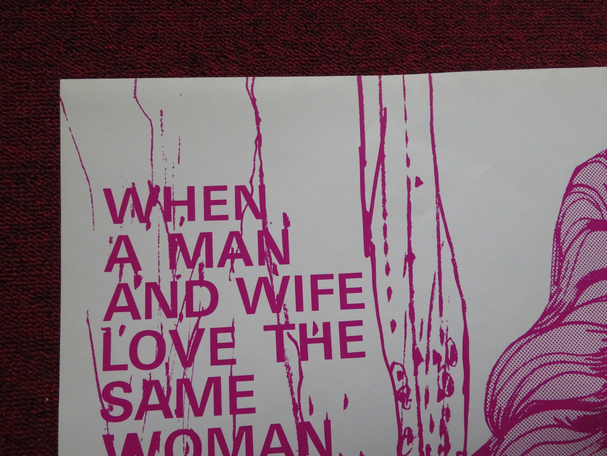 LA RAGAZZA DALLA PELLE DI LUNA FOLDED US ONE SHEET POSTER UGO PAGLIAI 1973 - Rendezvous Cinema