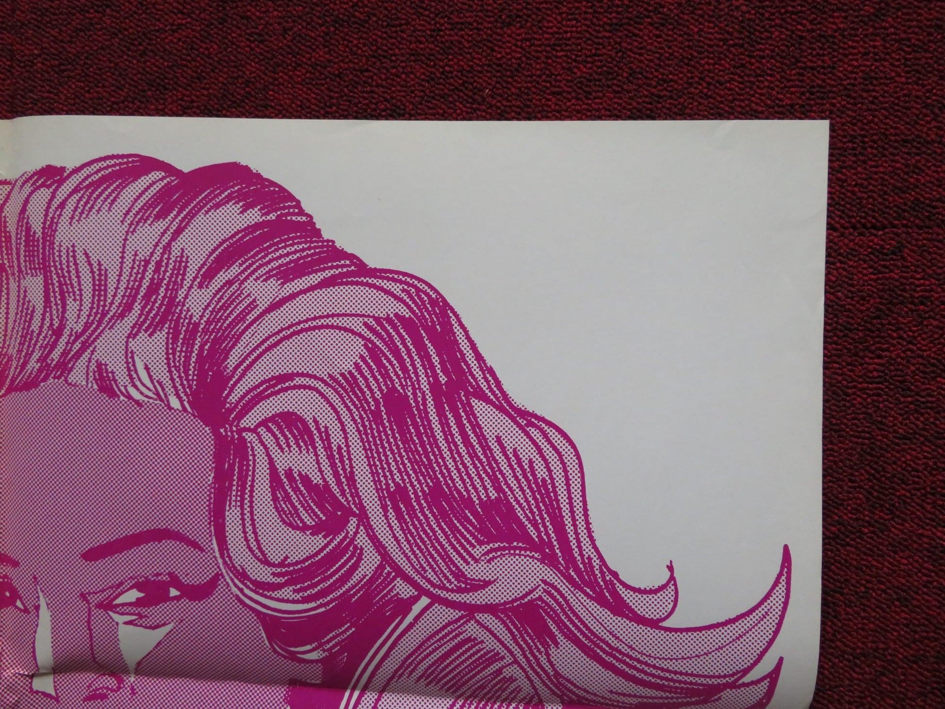 LA RAGAZZA DALLA PELLE DI LUNA FOLDED US ONE SHEET POSTER UGO PAGLIAI 1973 - Rendezvous Cinema