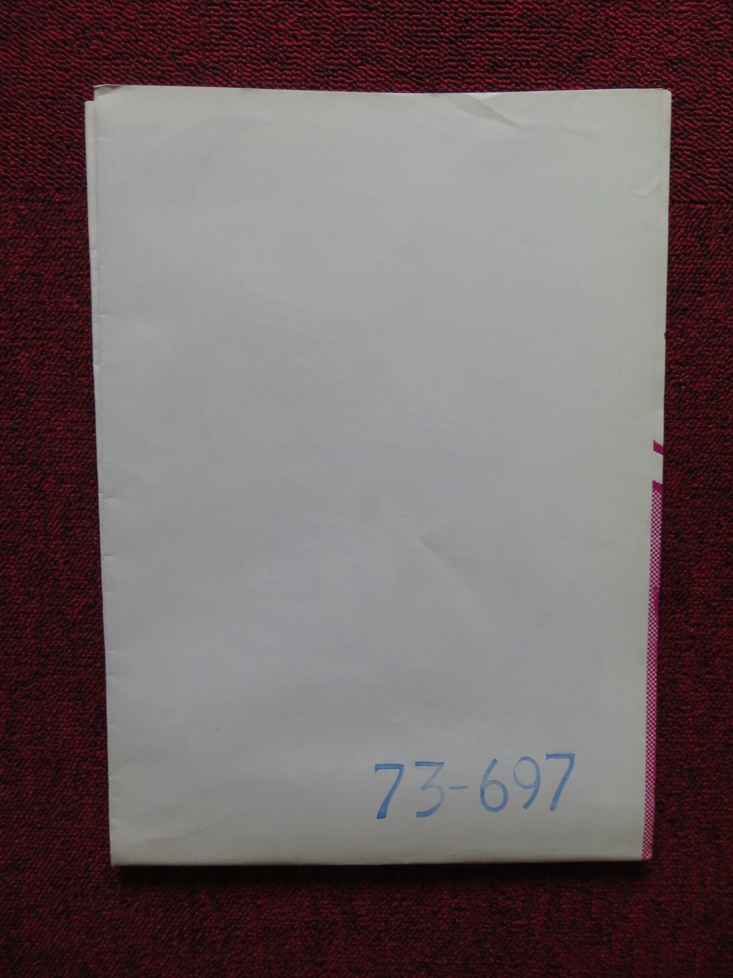 LA RAGAZZA DALLA PELLE DI LUNA FOLDED US ONE SHEET POSTER UGO PAGLIAI 1973 - Rendezvous Cinema