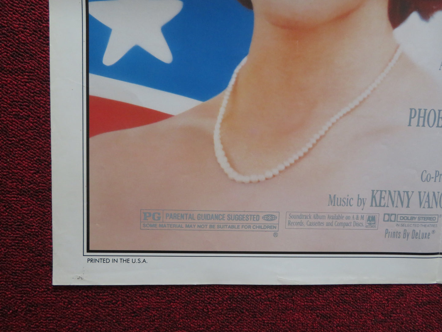 HEART OF DIXIE FOLDED US ONE SHEET POSTER ALLY SHEEDY VIRGINIA MADSEN 1989 - Rendezvous Cinema