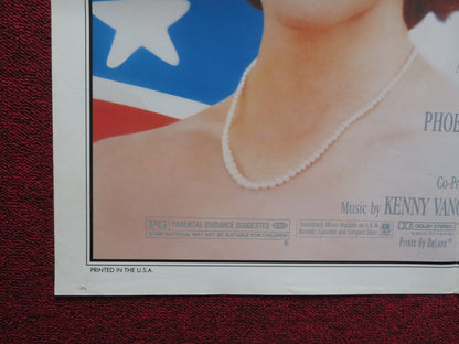 HEART OF DIXIE FOLDED US ONE SHEET POSTER ALLY SHEEDY VIRGINIA MADSEN 1989 - Rendezvous Cinema
