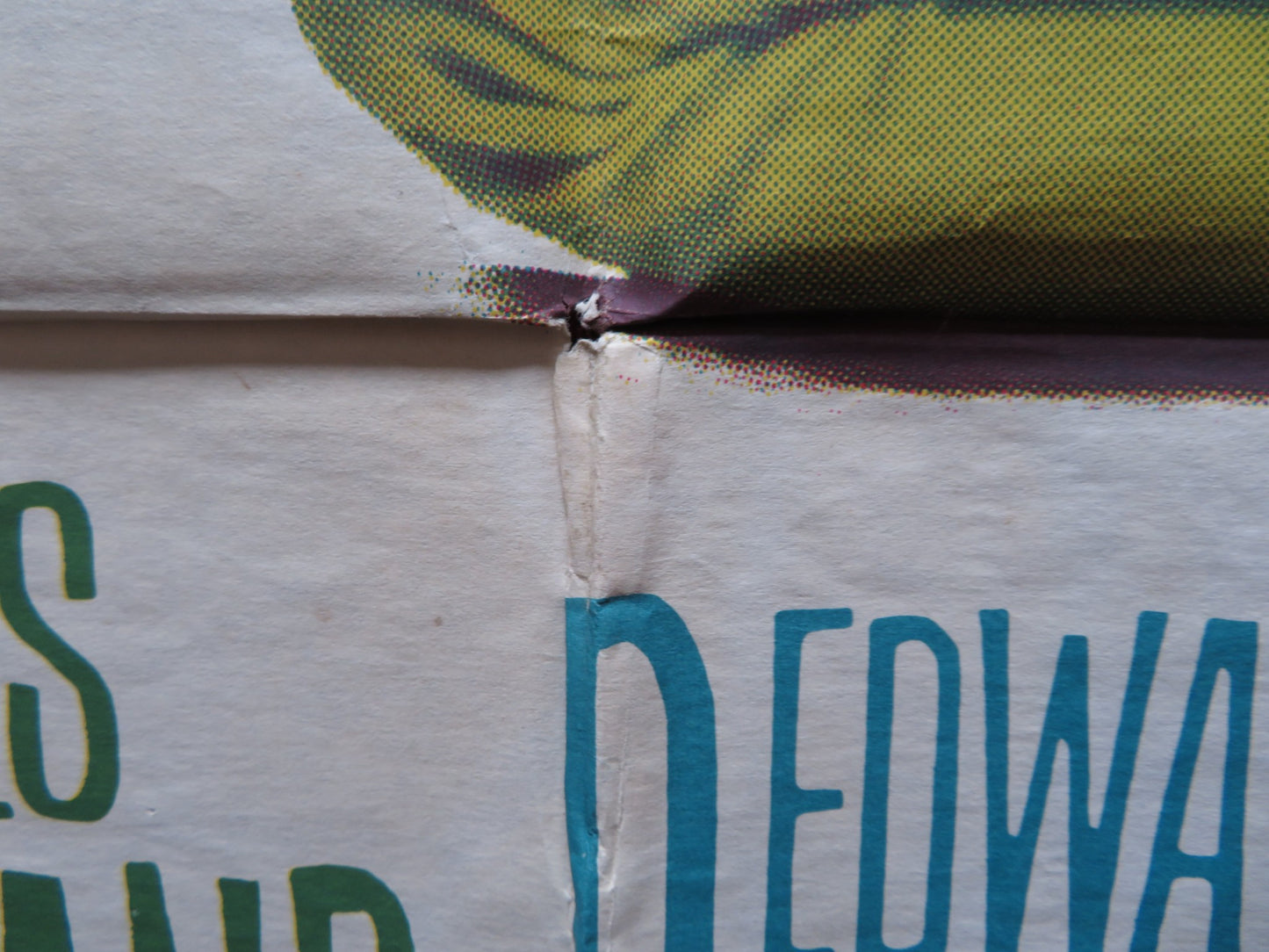 MY GEISHA FOLDED US ONE SHEET POSTER SHIRLEY MACLAINE YVE MONTAND 1962 - Rendezvous Cinema