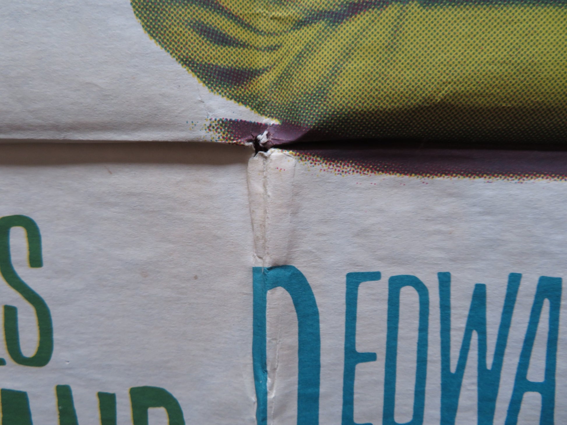 MY GEISHA FOLDED US ONE SHEET POSTER SHIRLEY MACLAINE YVE MONTAND 1962 - Rendezvous Cinema