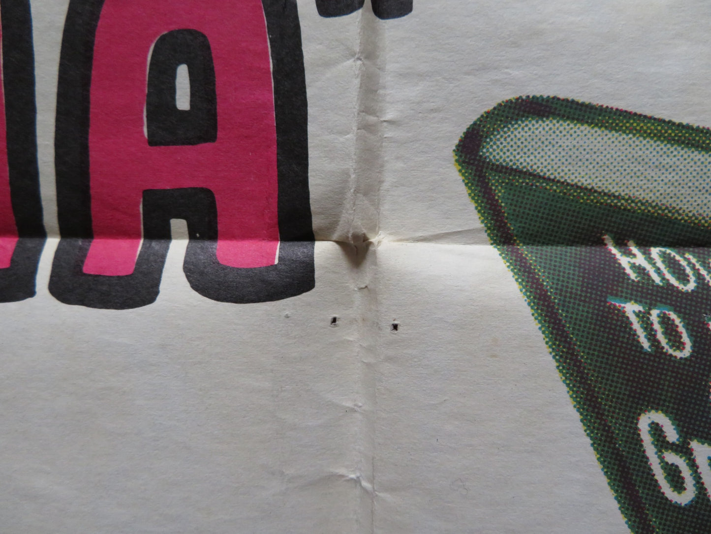 MY GEISHA FOLDED US ONE SHEET POSTER SHIRLEY MACLAINE YVE MONTAND 1962 - Rendezvous Cinema