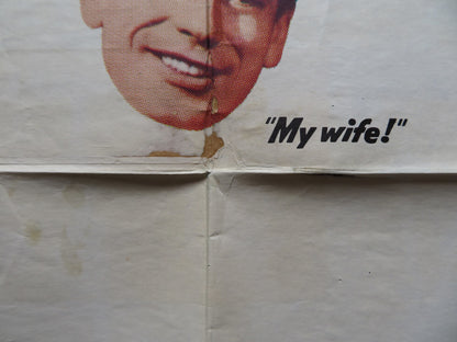 MY GEISHA FOLDED US ONE SHEET POSTER SHIRLEY MACLAINE YVE MONTAND 1962 - Rendezvous Cinema