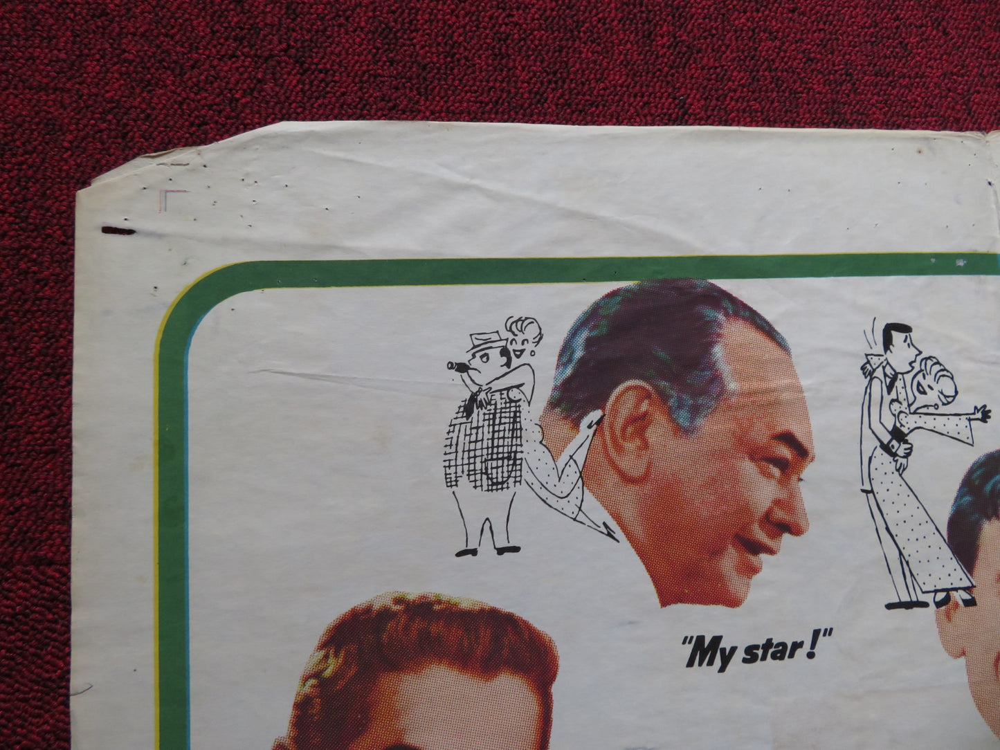 MY GEISHA FOLDED US ONE SHEET POSTER SHIRLEY MACLAINE YVE MONTAND 1962 - Rendezvous Cinema