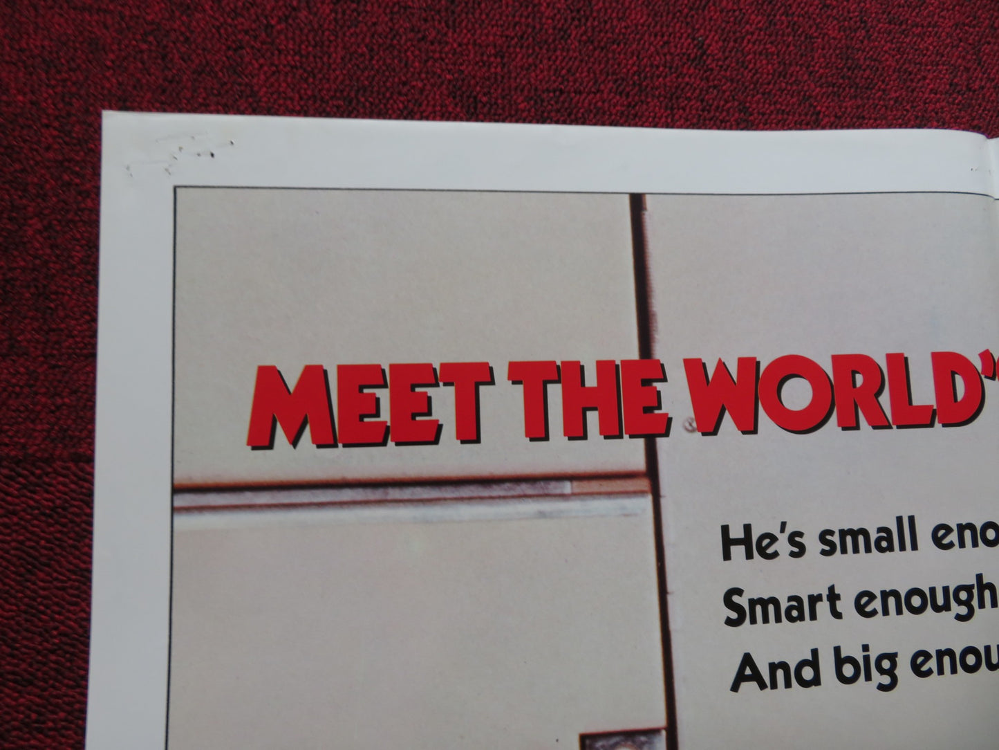 ON THE RIGHT TRACK FOLDED US ONE SHEET POSTER GARY COLEMAN 1981 - Rendezvous Cinema