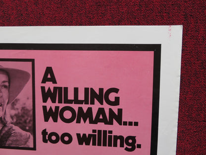 MOLLY & LAWLESS JOHN FOLDED US ONE SHEET POSTER VERA MILES 1972 - Rendezvous Cinema