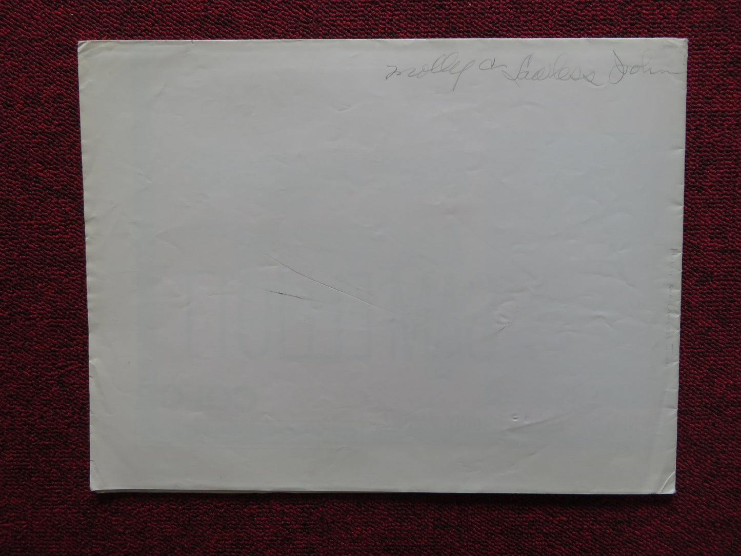 MOLLY & LAWLESS JOHN FOLDED US ONE SHEET POSTER VERA MILES 1972 - Rendezvous Cinema