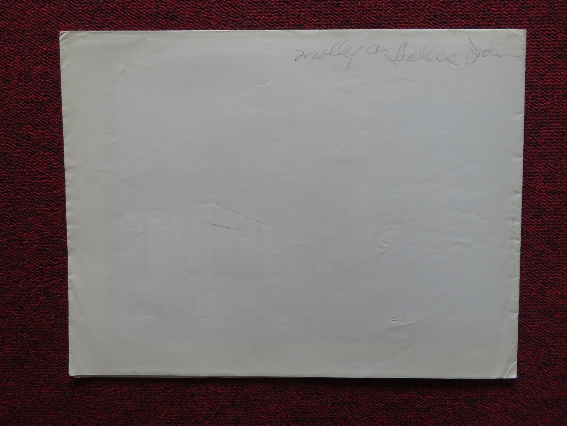 MOLLY & LAWLESS JOHN FOLDED US ONE SHEET POSTER VERA MILES 1972 - Rendezvous Cinema