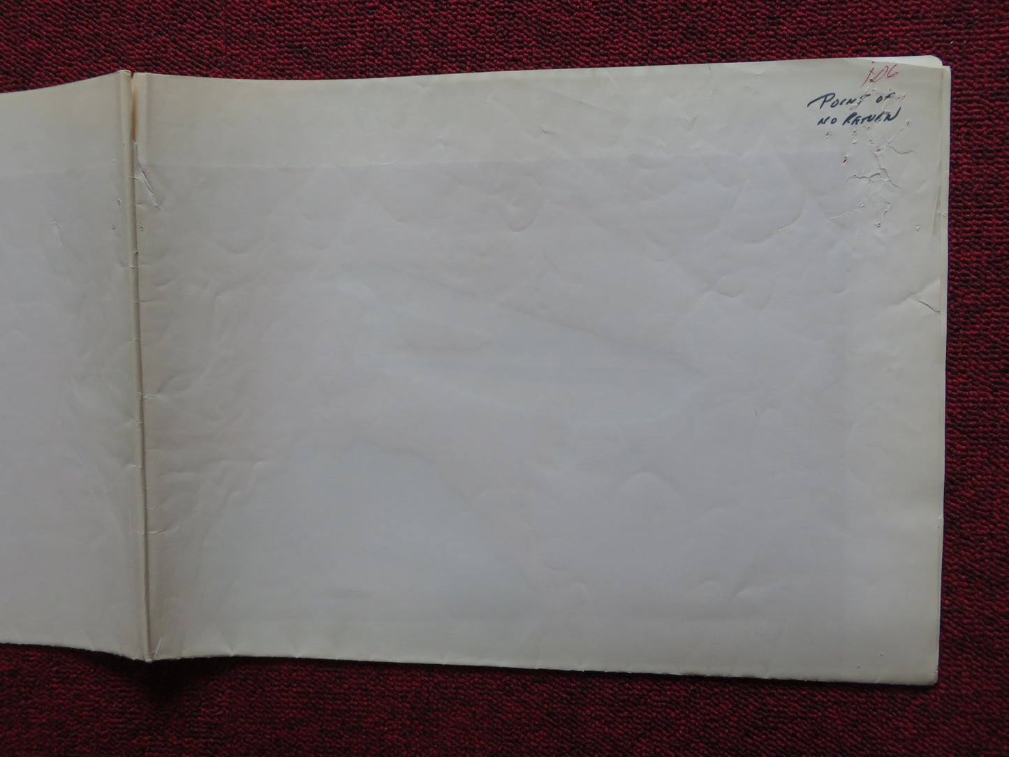 POINT OF NO RETURN FOLDED US ONE SHEET POSTER ED HUNT NICKY FYLAN 1976 - Rendezvous Cinema